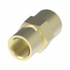 Weatherhead by Danfoss, Push-Connect Swivel Straight Adapter, Brass