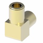Weatherhead by Danfoss, Push-Connect Swivel Elbow Adapter, Brass