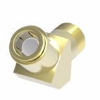 Weatherhead by Danfoss, Push-Connect Swivel Elbow Adapter, Brass