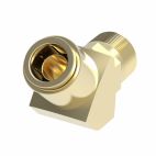 Weatherhead by Danfoss, Push-Connect Swivel Elbow Adapter, Brass