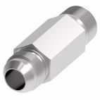 Weatherhead by Danfoss, 202113 Series Straight Adapters NPTF External Pipe/SAE 37° Flare, Carbon Steel