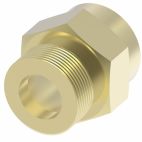 Weatherhead by Danfoss, 202208 Series Straight Braze Adapters , Brass