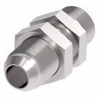 Weatherhead by Danfoss, 2240 Series Straight Adapters NPTF External Pipe/SAE 37˚ Flare Bulkhead, Carbon steel