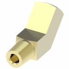 Weatherhead by Danfoss, Pipe Adapters 45˚ Street Elbow, Brass