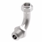 Weatherhead by Danfoss, 500454 Series Elbow Adapters SAE 37° Flare Swivel/SAE 37˚ Flare, Carbon Steel