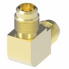 Weatherhead by Danfoss, SAE 45˚ Flare 90˚ Union Elbow, Brass