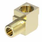 Weatherhead by Danfoss, Threaded Sleeve Male Elbow, Brass