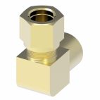 Weatherhead by Danfoss, Compression 90˚ Female Elbow, Brass