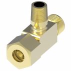 Weatherhead by Danfoss, Compression Male Branch Tee, Brass
