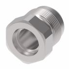 Weatherhead by Danfoss, 73014 Series Straight Adapters Braze Port/SAE 37˚ Flare, Carbon Steel