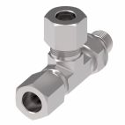 Weatherhead by Danfoss, Ermeto Straight Thread O-ring Run Tee, Carbon steel