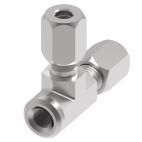 Weatherhead by Danfoss, Ermeto Female Run Tee, Carbon steel