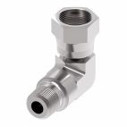 Weatherhead by Danfoss, SAE 45˚ Flare 90˚ Elbow, Carbon Steel
