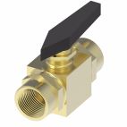 Weatherhead by Danfoss Flow Control Adapters Ball Valves Brass Instrumentation 2-Way