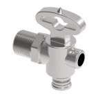 Weatherhead by Danfoss, Flow Control Adapters Ground Plug & Multi Shut-offs Drain Cock, Brass