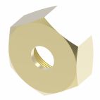 Weatherhead by Danfoss 1621x Series Spare Part Long Nut Brass