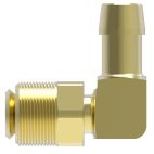 Weatherhead by Danfoss 057 B Series Field Attachable Hose Fittings Inverted Male Swivel 90 Elbow 7/16 IN MPT -4