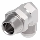 Weatherhead by Danfoss, 2249 Series Elbow Adapters NPTF External Pipe/SAE 37° Flare, Carbon Steel