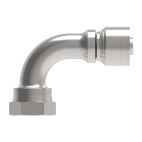 Eaton Weatherhead 4S Series Crimp Hose Fittings Female ORS Swivel 90 Elbow 1 3/16 IN ORS -10