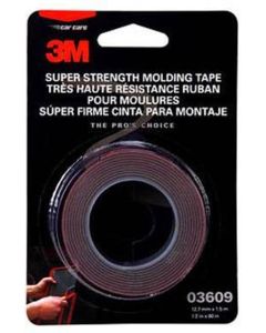 3M™ Super Strength Molding Tape 3609 1/2 In X 5 Ft