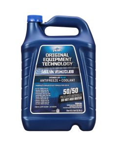 PEAK Asian Vehicle OE Blue Antifreeze + Coolant Ready To Use 1 gal